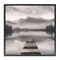 Stupell Industries Calm Reflective Waters & Mountains Framed Giclee, design by Irene Weisz